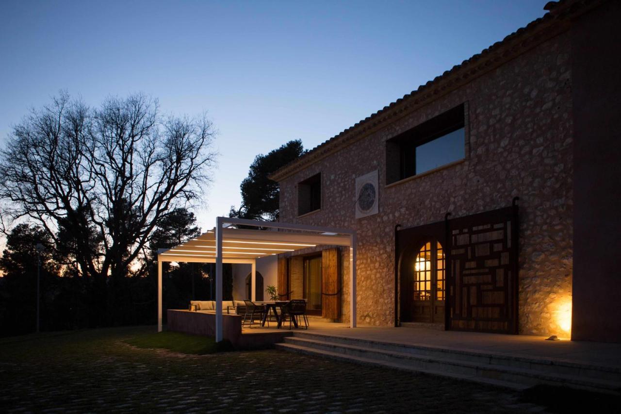 Casa Rural Masia Les Apieres El Pla de Manlleu Exterior photo